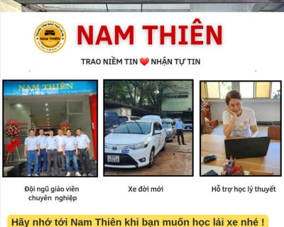 Trung tâm đào tạo lái xe Nam Thiên