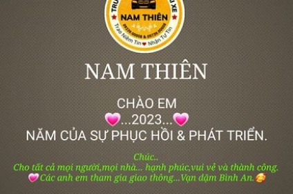 NAM THIÊN gửi lời chúc sức khỏe và hạnh phúc đến các bạn và gia đình bạn nhé.