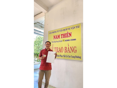 ✅ Học viên nào cũng đợi đến thời điểm này. 👉 Được trao bằng tại NAM THIÊN - 