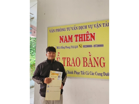 ✅ Học viên nào cũng đợi đến thời điểm này. 👉 Được trao bằng tại NAM THIÊN - 