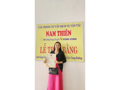 ✅ Học viên nào cũng đợi đến thời điểm này. 👉 Được trao bằng tại NAM THIÊN - 