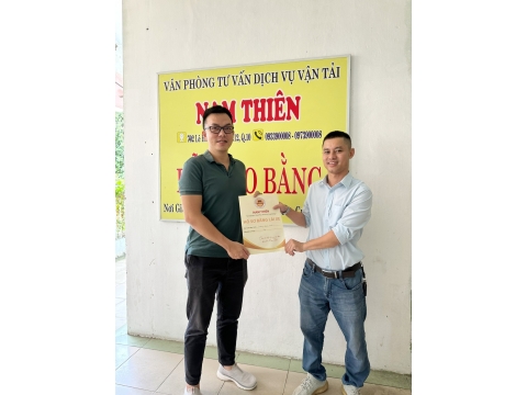 ✅ Học viên nào cũng đợi đến thời điểm này. 👉 Được trao bằng tại NAM THIÊN - 