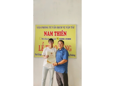 ✅ Học viên nào cũng đợi đến thời điểm này. 👉 Được trao bằng tại NAM THIÊN - 