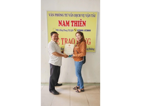 ✅ Học viên nào cũng đợi đến thời điểm này. 👉 Được trao bằng tại NAM THIÊN - 