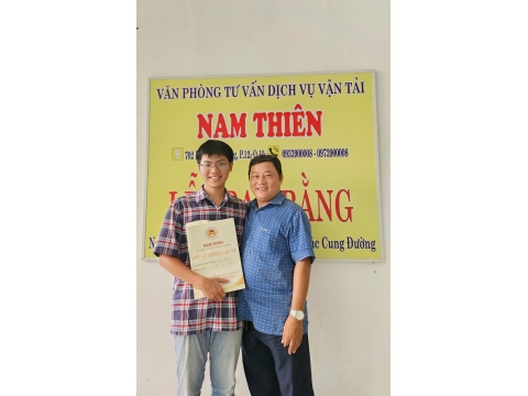 ✅ Học viên nào cũng đợi đến thời điểm này. 👉 Được trao bằng tại NAM THIÊN - 
