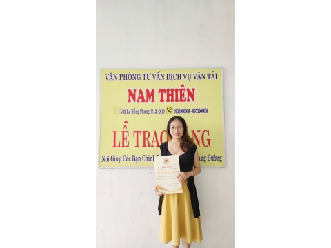 ✅ Học viên nào cũng đợi đến thời điểm này. 👉 Được trao bằng tại NAM THIÊN - 