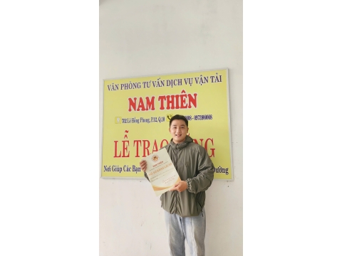 ✅ Học viên nào cũng đợi đến thời điểm này. 👉 Được trao bằng tại NAM THIÊN - 