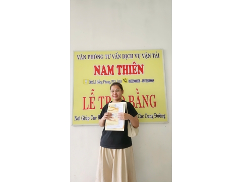 ✅ Học viên nào cũng đợi đến thời điểm này. 👉 Được trao bằng tại NAM THIÊN - 