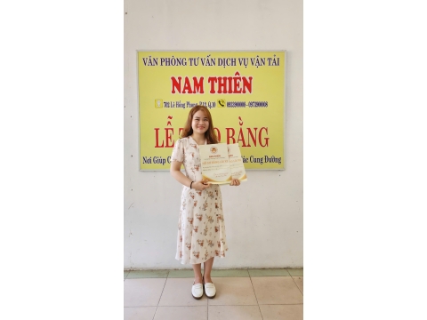 ✅ Học viên nào cũng đợi đến thời điểm này. 👉 Được trao bằng tại NAM THIÊN - 