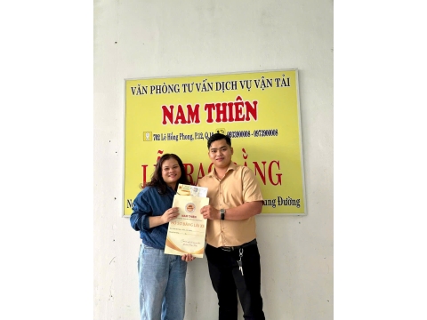 ✅ Học viên nào cũng đợi đến thời điểm này. 👉 Được trao bằng tại NAM THIÊN - 
