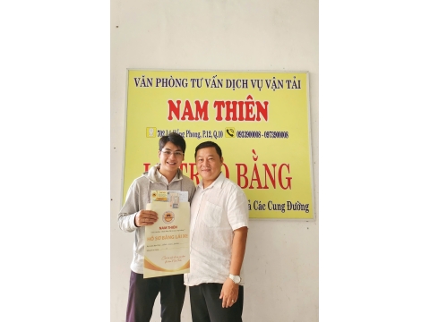 ✅ Học viên nào cũng đợi đến thời điểm này. 👉 Được trao bằng tại NAM THIÊN - 