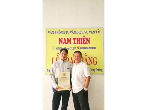 ✅ Học viên nào cũng đợi đến thời điểm này. 👉 Được trao bằng tại NAM THIÊN - 