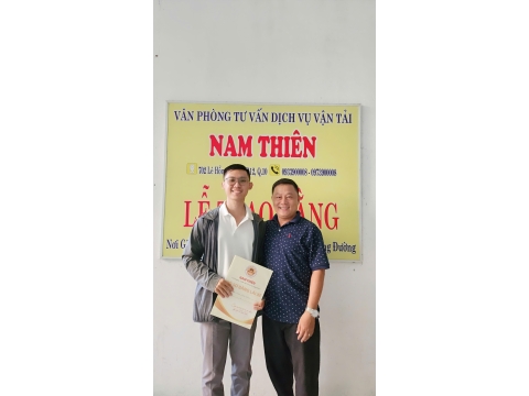 ✅ Học viên nào cũng đợi đến thời điểm này. 👉 Được trao bằng tại NAM THIÊN - 
