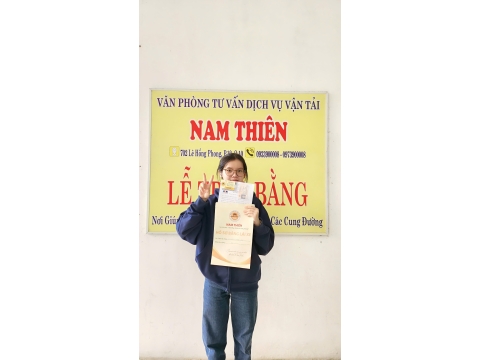 ✅ Học viên nào cũng đợi đến thời điểm này. 👉 Được trao bằng tại NAM THIÊN - 