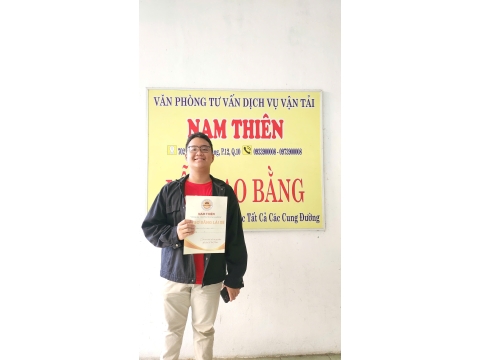 ✅ Học viên nào cũng đợi đến thời điểm này. 👉 Được trao bằng tại NAM THIÊN - 