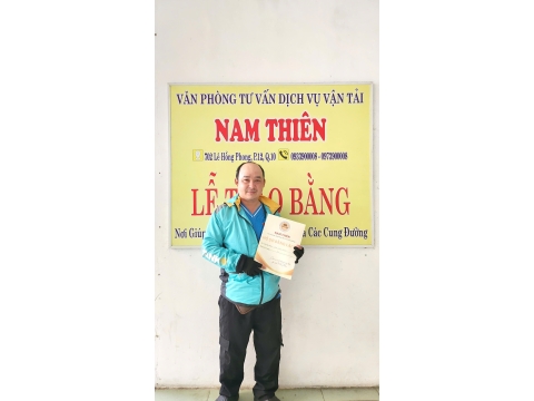 ✅ Học viên nào cũng đợi đến thời điểm này. 👉 Được trao bằng tại NAM THIÊN - 
