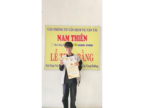 ✅ Học viên nào cũng đợi đến thời điểm này. 👉 Được trao bằng tại NAM THIÊN - 