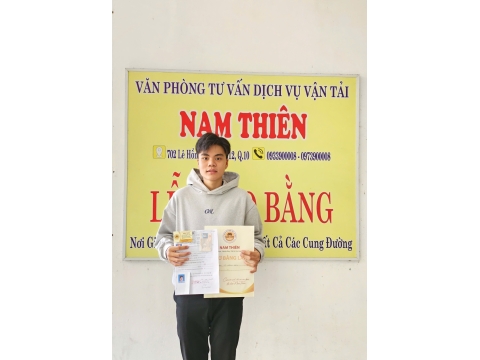✅ Học viên nào cũng đợi đến thời điểm này. 👉 Được trao bằng tại NAM THIÊN - 