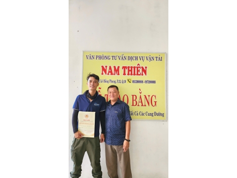 ✅ Học viên nào cũng đợi đến thời điểm này. 👉 Được trao bằng tại NAM THIÊN - 