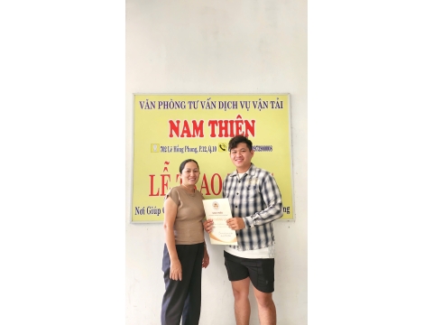 ✅ Học viên nào cũng đợi đến thời điểm này. 👉 Được trao bằng tại NAM THIÊN - 
