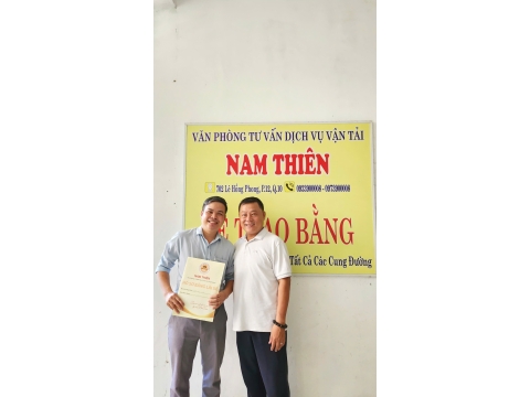 ✅ Học viên nào cũng đợi đến thời điểm này. 👉 Được trao bằng tại NAM THIÊN - 